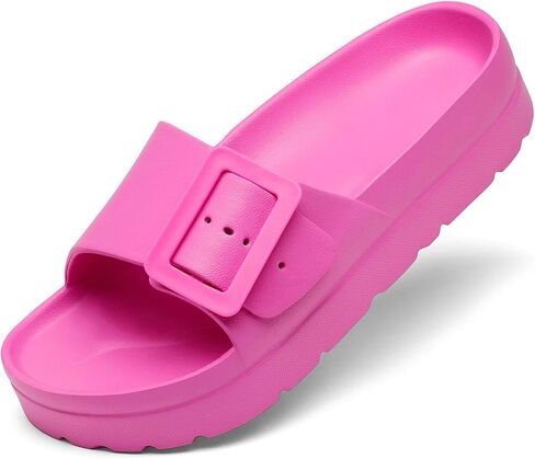 Women's Platform & Wedge Sandals with Arch Support for Woman Slides Comfort Lightweight Outdoor Slippers Ultra Cushion in Kuwait