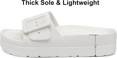 TIKVAW Women's Platform & Wedge Sandals with Arch Support Adjustable Buckle | Non-Slip Outsole, Flexible Construction,Walking, Garden, Travel,Daily,Walking,Shower,Water Sports in Saudi Arabia