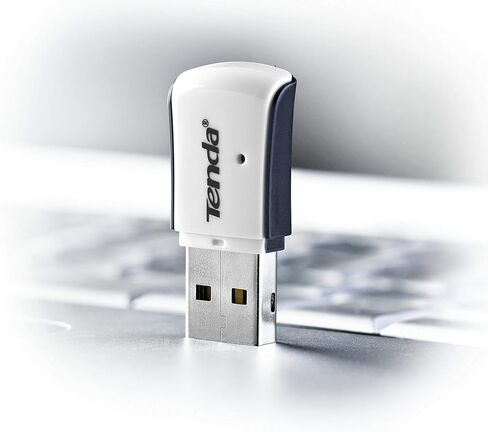 محول شبكة واي فاي لاسلكي Tenda N150 - حجم نانو، التوصيل والتشغيل، متوافق مع نظام التشغيل Windows XP/7/8/Vista/MAC OS(W311M) in Kuwait