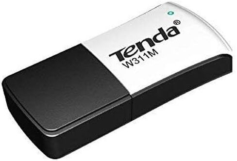 محول شبكة واي فاي لاسلكي Tenda N150 - حجم نانو، التوصيل والتشغيل، متوافق مع نظام التشغيل Windows XP/7/8/Vista/MAC OS(W311M) in Kuwait