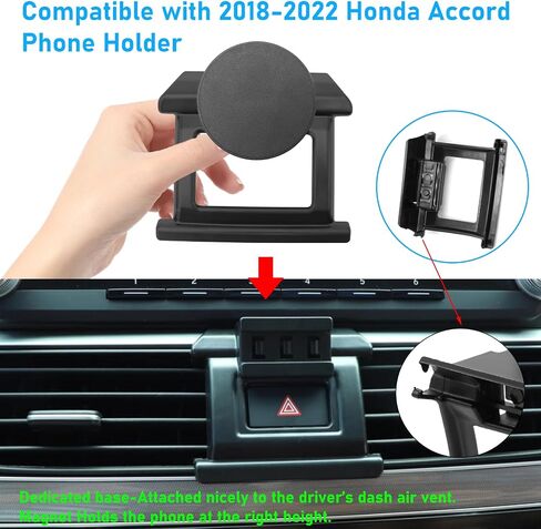 Compatible with Honda Accord Phone Mount 2018 2019 2020 2021 2022 in Saudi Arabia