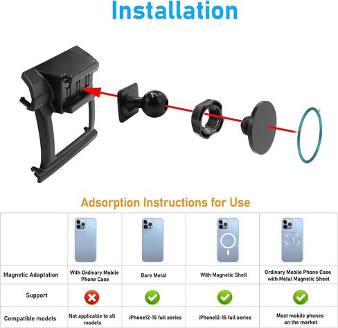 Compatible with Honda Accord Phone Mount 2018 2019 2020 2021 2022 in Saudi Arabia