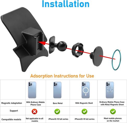Compatible with Honda Accord Phone Mount 2018 2019 2020 2021 2022 in Kuwait