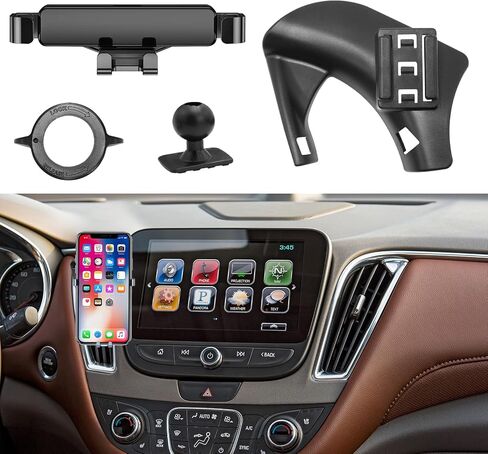 Compatible with 2017-2021 Honda CRV Car Air Vent Phone Holder Mount,for 5th Gen CRV Air Vent Phone Mount Holder Anti-Shake,Cell Phone Holder Mount-360 Degree Rotation CRV Dashboard Phone Stand in Saudi Arabia