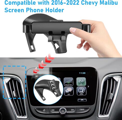 Compatible with 2017-2021 Honda CRV Car Air Vent Phone Holder Mount,for 5th Gen CRV Air Vent Phone Mount Holder Anti-Shake,Cell Phone Holder Mount-360 Degree Rotation CRV Dashboard Phone Stand in Saudi Arabia