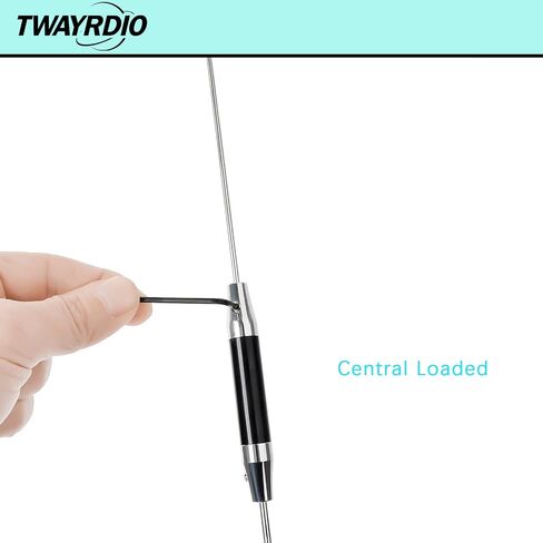 TWAYRDIO NMO هوائي 37 بوصة ثنائي النطاق VHF/UHF هوائي راديو الهواة L-قوس جبل مع 13ft RG58 كابل محوري NMO إلى PL259 اتصال لموتورولا ميدلاند كينوود TYT أجهزة الإرسال والاستقبال المحمولة in Saudi Arabia