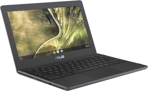 Chromebook C204EE YS01-11.6 بوصة - سيليرون N4000 - ذاكرة الوصول العشوائي 4 جيجابايت - 16 جيجابايت eMMC، أسود، C204EE-YS01-GR (متجدد) in Kuwait