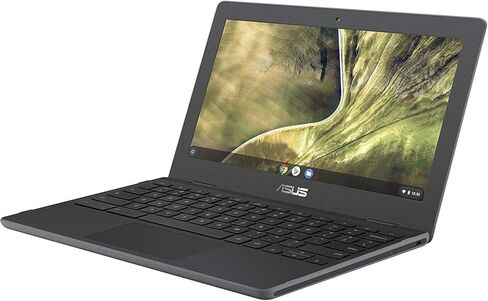 Chromebook C204EE YS01-11.6 بوصة - سيليرون N4000 - ذاكرة الوصول العشوائي 4 جيجابايت - 16 جيجابايت eMMC، أسود، C204EE-YS01-GR (متجدد) in Kuwait
