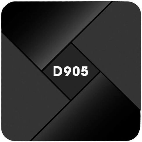 D905 Android TV Box, 4K Android 9.0 Smart TV Box Amlogic S905 Quad Core 64-bit Media Player Support 3D WiFi HDMI for Home Entertainment in Saudi Arabia