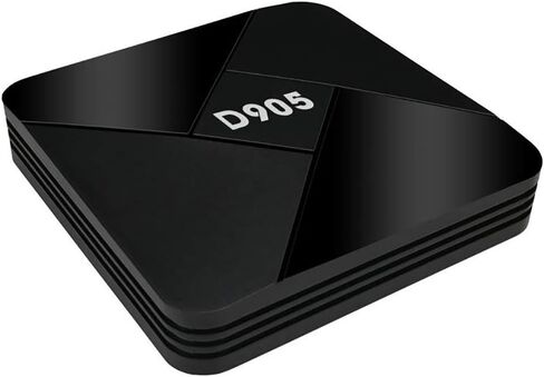 D905 Android TV Box, 4K Android 9.0 Smart TV Box Amlogic S905 Quad Core 64-bit Media Player Support 3D WiFi HDMI for Home Entertainment in Saudi Arabia