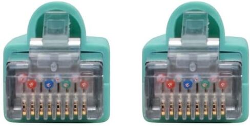 كابل إيثرنت Tripp Lite Cat6a 10G، كابل توصيل شبكة STP رفيع مصبوب بدون مشبك (RJ45 M/M)، أسود، 7 أقدام / 2.1 متر، ضمان الشركة المصنعة (N262-S07-BK) in Saudi Arabia