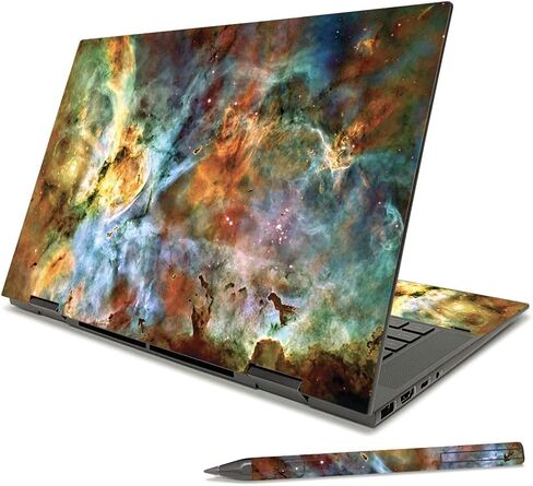 MightySkins Skin Compatible with HP Envy x360 15" (2021) - Acid | Protective, Durable, and Unique Vinyl Decal wrap Cover | Easy to Apply, Remove, and Change Styles | Made in The USA in Saudi Arabia