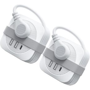 Cruise Essentials 2024، أساسيات سفينة الرحلات البحرية مع منافذ USB، شريط طاقة ملفوف للسفر بطول 4 أقدام، 2 منافذ و3 منافذ USB (1 USB C) واقي غير متصاعد لسفن الرحلات البحرية والسفر والفندق وأساسيات الرحلات البحرية التي يجب اقتناؤها