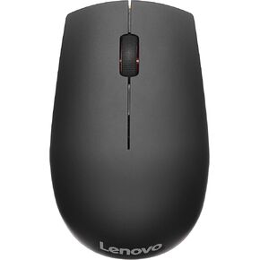 Lenovo 700 Wireless Laser Mouse, Black, 1600 dpi, 2.4 GHz wireless via USB, 4-way scroll wheel, Full-size ergonomic design, Accurate laser sensor, Up to 24 months battery life, GX30N77980