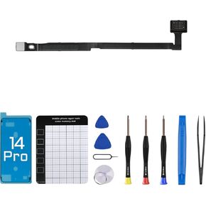 for iPhone 14 PRO 5G Wireless Antenna Flex Cable Replacement for iPhone 14PRO 5G Antenna Signal Connection Part Repair Fix Tool Screwdriver for A2650 A2889 A2890 A2891 A2892