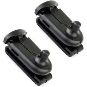 PZV Battery Holder Clip Compatible with Motorola T5428 T5628 T5400 T6200C T5728 T-5720 5420 5725 5320 T4500 T4800 T4900 T5000 T5100 T5146 Walkie Talkie Radio Belt Clip 2PCS