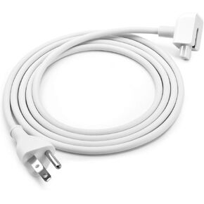Ostrich Replacement Ac Power Adapter Extension Cable Wall Cord for MacBook Pro, MacBook, MacBook Air Power adapters 45W, 60W, 85W, 61W, 87W MagSafe or MagSafe 2 Models
