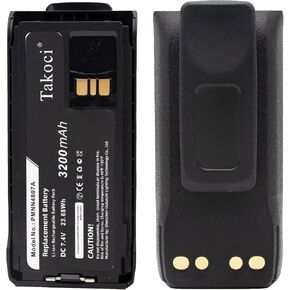 Replacement Battery for Mo'torola R7 R7A,fits PMNN4807 A PMNN4808 A PMNN4809 A PMNN4810 A PMNN4407 A 3200mAh