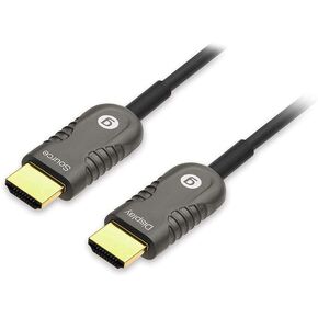 gofanco Active HDMI 2.0 Fiber Optic Cable 15m (50ft) - 4K @60Hz 4:4:4, HDMI 2.0, HDCP 2.2, HDR, ARC, 18Gbps, 3D, CEC, EDID, HEC in Kuwait