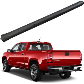 Rubber Antenna for Chevy Colorado (2015-2022), Chevrolet Colorado Antenna - Car Wash Proof, 6 3/4 Inch Internal Copper Coil Antenna Mast Replacement
