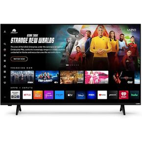 VIZIO 43 Inch FHD Smart TV Full Array LED, HDR10, Bluetooth Compatible, Works with AirPlay 2 and Chromecast Built-in, DTS Virtual X and HDMI VRR (VFD43M-0804) (Renewed) in Saudi Arabia