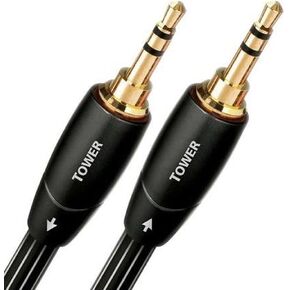 AudioQuest Tower Analog Audio Interconnect 3.5mm Mini to Mini Cable (0.6 meters)