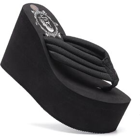 Womens Wedge Sandals Platform Sandals Women Chunky Wedge flip flops Sandals for Women