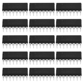 SING F LTD 25Pcs DIP16 IC 8BIT Parallel-in/Serial-Out Shift Register 16 Pin Computer Through Hole Devices SN74HC165N Black for Communication Equipment Instruments
