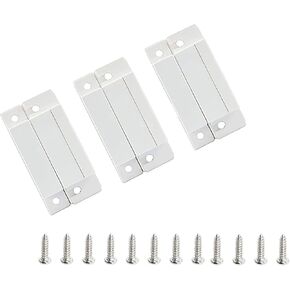 MC-32 NC جهاز استشعار سلكي للتثبيت على السطح ونافذة الباب ومفتاح القصب المغناطيسي، لأمن المنزل وأنظمة الإنذار ضد السرقة، مجموعات من 5، أبيض in Kuwait