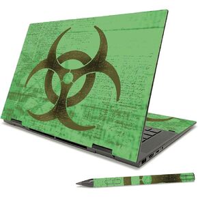 MightySkins Skin Compatible with HP Envy x360 15" (2021) - Biohazard | Protective, Durable, and Unique Vinyl Decal wrap Cover | Easy to Apply, Remove, and Change Styles | Made in The USA