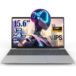 Laptop Computer, 15.6 Inch Laptop, 8GB RAM, backlit keyboard, Celeron N5095(Up to 2.9GHz), Fingerprint, Bluetooth 4.2, WiFi, USB 3.0, Webcam, HDMI, for Students and Business (GB, 512)