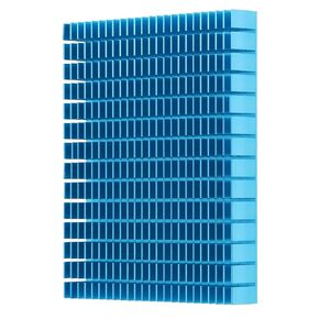 Aluminium Heat Sink 150 x 120 x 20mm Heatsink Module Cooler Fin Radiator Board for Cooling PC Computer PCB Board (White)