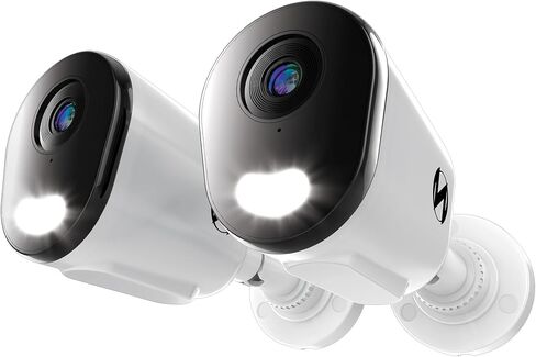 Night Owl Add On Wired IP 4K HD Indoor/Outdoor Deterrence Camera with 2-Way Audio (1-Pack) - Camera Cable Not Included (Requires Compatible NVR - Sold Separately) in Saudi Arabia