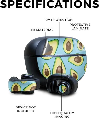 Skin Compatible with Bose Ultra Open Earbuds - 90s Fun - Premium 3M Vinyl Protective Wrap Decal Cover - Easy to Apply | Crafted in The USA by MightySkins in Saudi Arabia