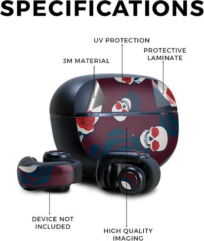 Skin Compatible with Bose Ultra Open Earbuds - 90s Fun - Premium 3M Vinyl Protective Wrap Decal Cover - Easy to Apply | Crafted in The USA by MightySkins in Saudi Arabia