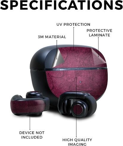 Skin Compatible with Bose Ultra Open Earbuds - 90s Fun - Premium 3M Vinyl Protective Wrap Decal Cover - Easy to Apply | Crafted in The USA by MightySkins in Saudi Arabia