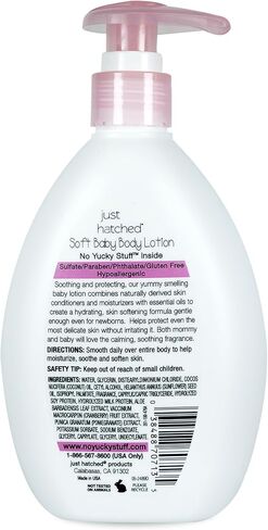 Soft Baby Body Lotion Multi-Pack - Lightweight, Soothing Moisturizer, Cozy Yummy Fragrance, Made with Essential Oils, No Yucky Stuff & Harsh Ingredients, 10.1 fl oz (6 Pack) in Kuwait