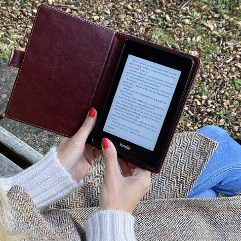 Book Cover for Any eReader with a 6 to 6.8 Inch Screen or 7.5 to 5.1 Inches in Size. Fits Any e-Book Reader Including kobo, Nook, Kindle, Paperwhite, Sony, storytel. (Recently Deceased Handbook) in Kuwait