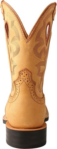 Twisted X - Women's 9" Ruff Stock Boot - Western Boots for Women, Honey & Honey, 8 C in Saudi Arabia