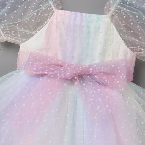 IBTOM CASTLE Baby Girl Romper Dress Princess Floral First Birthday Cake Smash Outfit Tutu Dress Bodysuit Set with Headband in Saudi Arabia