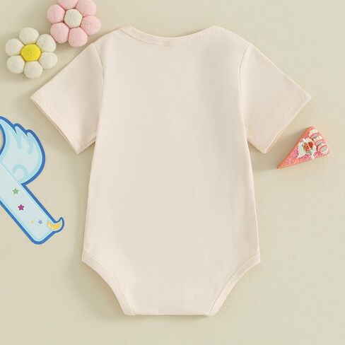Lamuusaa Toddler Baby Girl Birthday Outfit Miss Onederful/Sweet One Romper Shirts One Piece Bodysuit Birthday Gift in Saudi Arabia