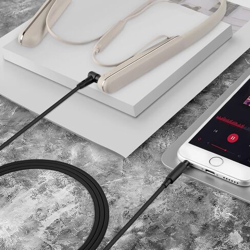 كابل صوت Geekria متوافق مع Sony WI-1000XM2 WH-ULT900N WH-XB920N WH-XB910N WH-1000XM5 WH-1000XM4 INZONE H5 كابل سماعات الرأس، 1/8 بوصة (3.5 مم) إلى 3.5 مم سلك ستيريو بديل (4 أقدام/1.2 متر) in Saudi Arabia