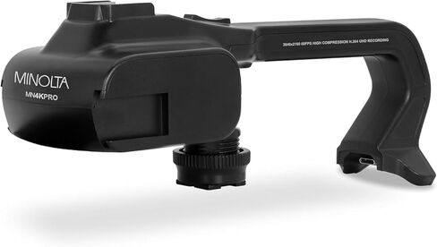 مجموعة كاميرا الفيديو Minolta MN4KPRO 4K60FPS Ultra HD / 64 MP Autofocus Pro مع حزمة WiFi مع الملحقات in Kuwait
