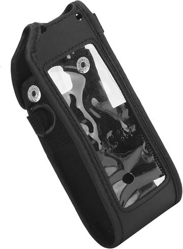 Portable Walkie Talkie Leather Case Protective Bag for ATD878UV Two Way Radio with Lanyard PU Leather Soft Cover Case, Bag for ATD878UV Two Way Radio, with Lanyar in Saudi Arabia