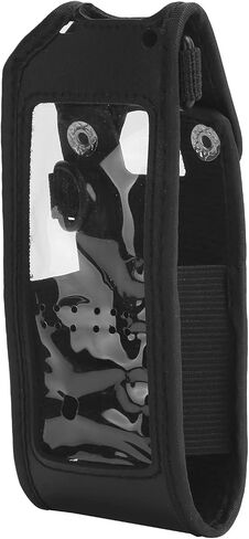 Portable Walkie Talkie Leather Case Protective Bag for ATD878UV Two Way Radio with Lanyard PU Leather Soft Cover Case, Bag for ATD878UV Two Way Radio, with Lanyar in Saudi Arabia