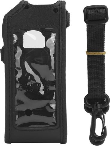 Portable Walkie Talkie Leather Case Protective Bag for ATD878UV Two Way Radio with Lanyard PU Leather Soft Cover Case, Bag for ATD878UV Two Way Radio, with Lanyar in Saudi Arabia