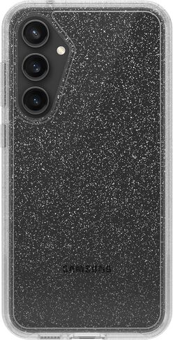 حافظة OtterBox Galaxy S23 FE Symmetry Series - سوداء، أنيقة للغاية، متوافقة مع الشحن اللاسلكي، حواف مرتفعة تحمي الكاميرا والشاشة in Saudi Arabia