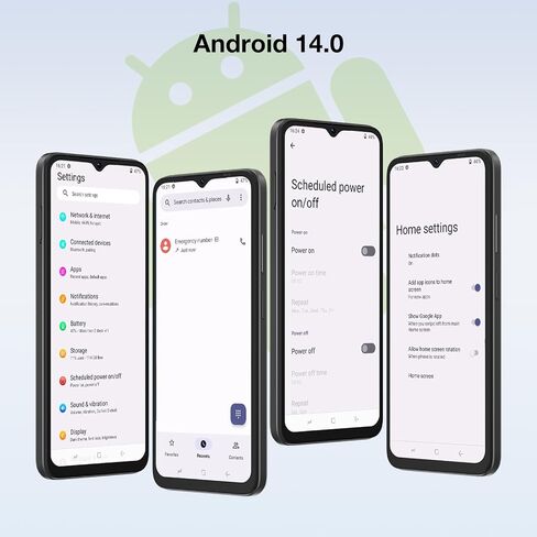 DOOGEE N55PRO هاتف خلوي غير مقفل، هاتف ذكي يعمل بنظام Android 14 مع ذاكرة وصول عشوائي سعتها 16 جيجابايت وذاكرة وصول عشوائي سعتها 256 جيجابايت، وشاشة 6.56 بوصة HD+ 90 هرتز IPS Waterdrop، ثماني النواة، 5150 مللي أمبير في الساعة، هاتف ذكي يعمل بنظام Android  in Saudi Arabia