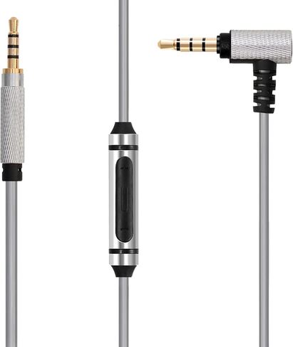 QC45 Coiled Audio Cable Compatible with Bose QC35 QC25 NC700 JBL E45BT E55BT E65BTNC 750NC Headphones 2.5mm to 3.5mm in-line Mic Control Extension Aux Cord(4.2ft-8ft) in Kuwait