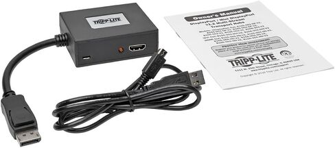 Tripp Lite 2-Port DisplayPort to HDMI Multi-Stream Transport (MST) Hub, DP 1.2 to HDMI, 3840x2160 4K x 2K @ 24/30Hz (B156-002-HD-V2) in Saudi Arabia